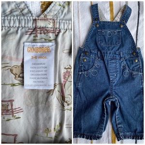 Denim cowboy cowgirl horse western overalls